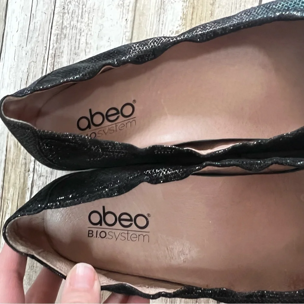 Abeo BIO System Tabitha Ballet Flats Size 7 NARROW